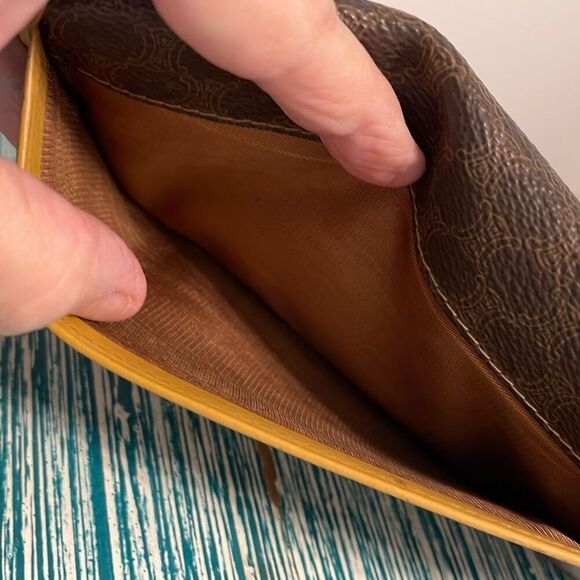 Celine Paris Macadam Pattern Bi-Fold Vintage Logo Wallet - Picture 11 of 14